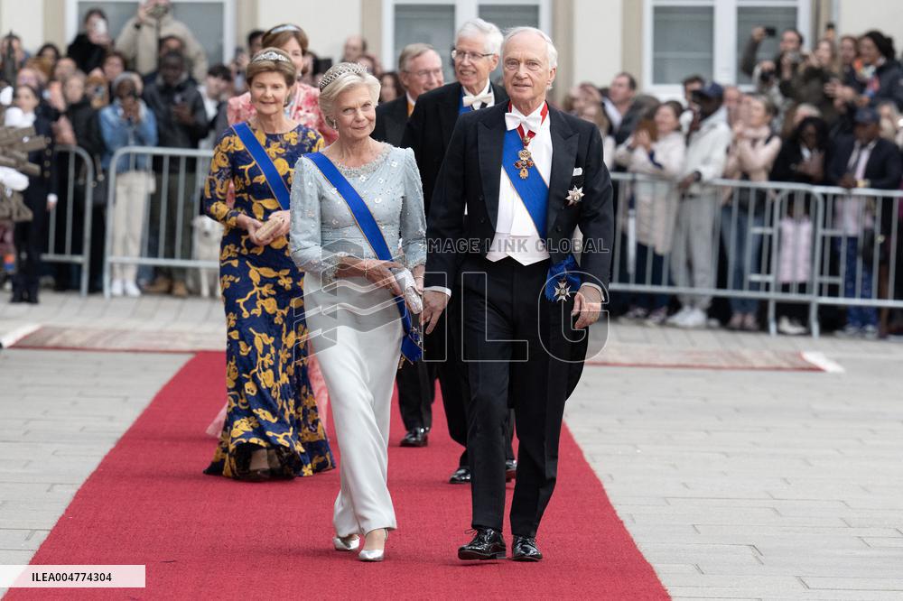 Abdication Ceremony of Luxembourg Grand Duke Henri - Dinner - Luxembourg