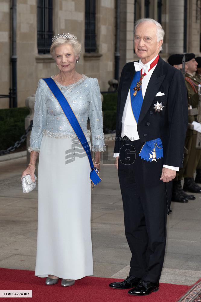 Abdication Ceremony of Luxembourg Grand Duke Henri - Dinner - Luxembourg