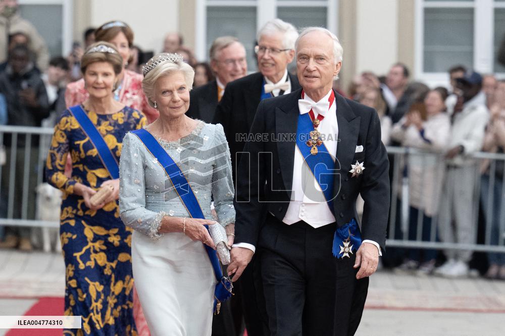 Abdication Ceremony of Luxembourg Grand Duke Henri - Dinner - Luxembourg