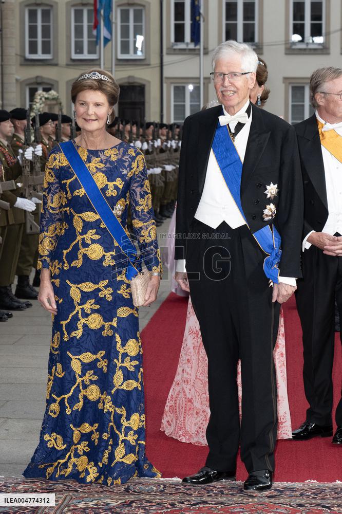 Abdication Ceremony of Luxembourg Grand Duke Henri - Dinner - Luxembourg