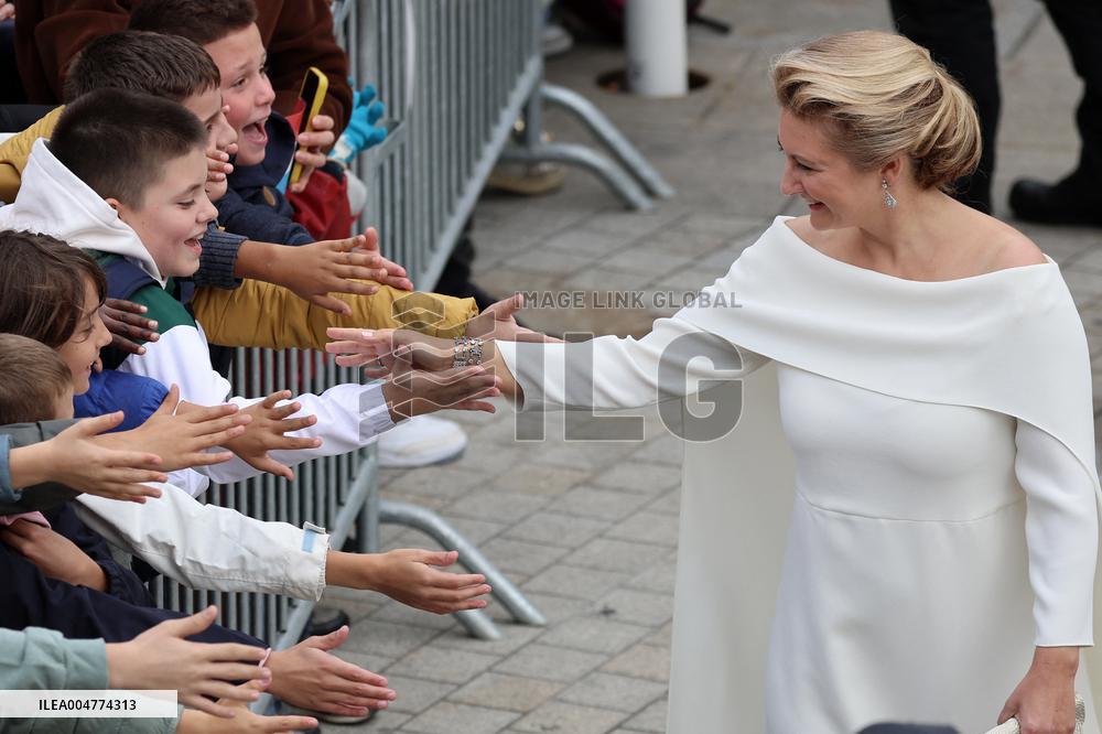 Abdication Ceremony of Luxembourg Grand Duke Henri-Luxembourg