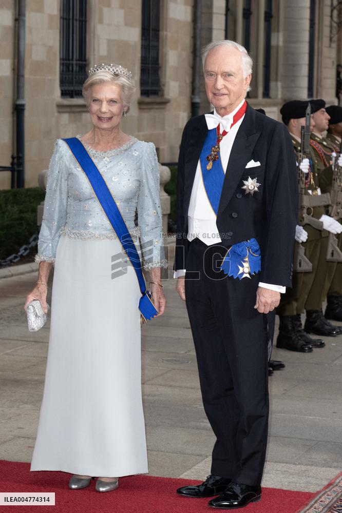 Abdication Ceremony of Luxembourg Grand Duke Henri - Dinner - Luxembourg
