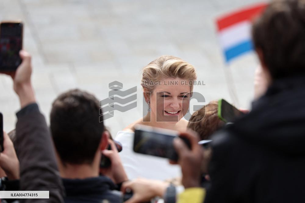 Abdication Ceremony of Luxembourg Grand Duke Henri-Luxembourg