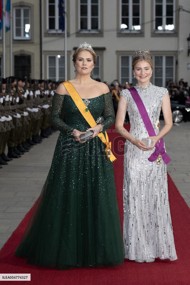 Abdication Ceremony of Luxembourg Grand Duke Henri - Dinner - Luxembourg