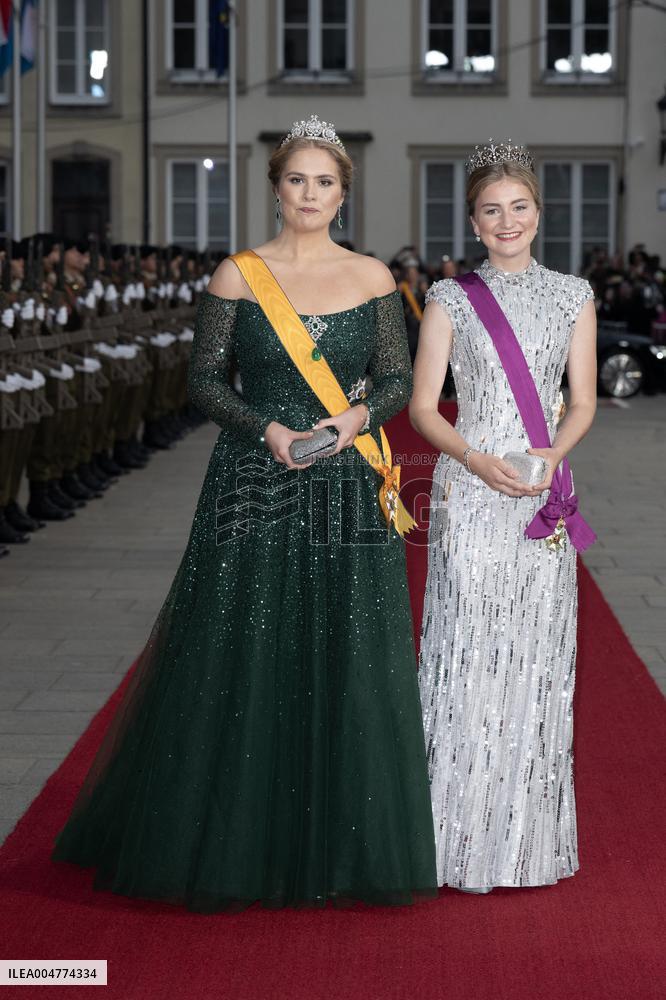 Abdication Ceremony of Luxembourg Grand Duke Henri - Dinner - Luxembourg