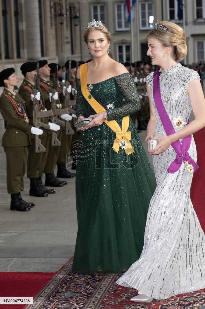 Abdication Ceremony of Luxembourg Grand Duke Henri - Dinner - Luxembourg