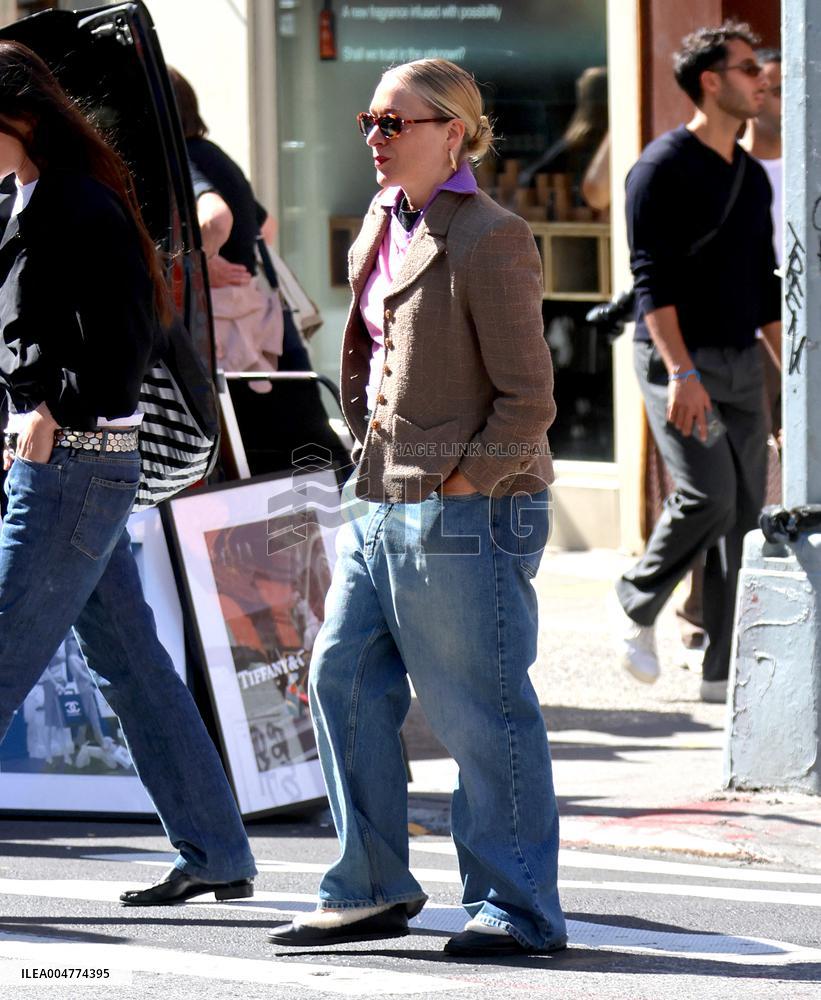 Chloe Sevigny out in New York