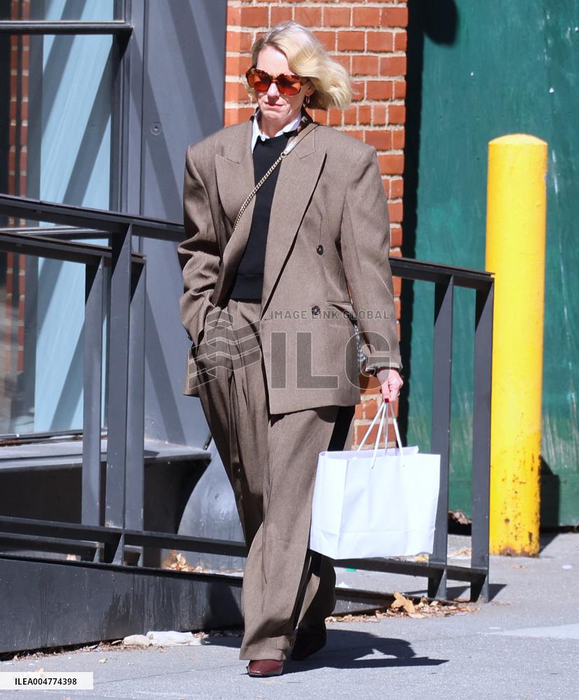 Naomi Watts out in New York