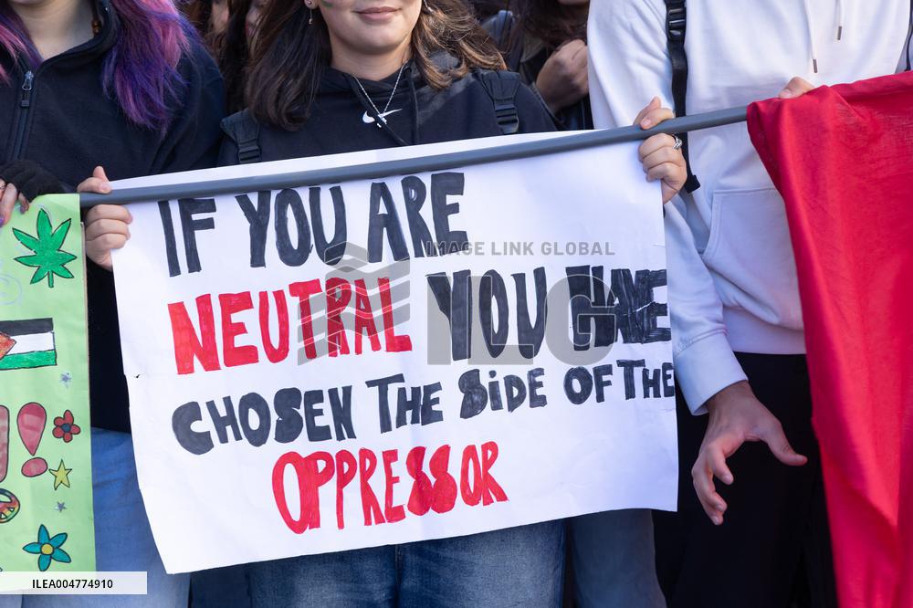 General Strike For the Global Sumud Flotilla - Roma