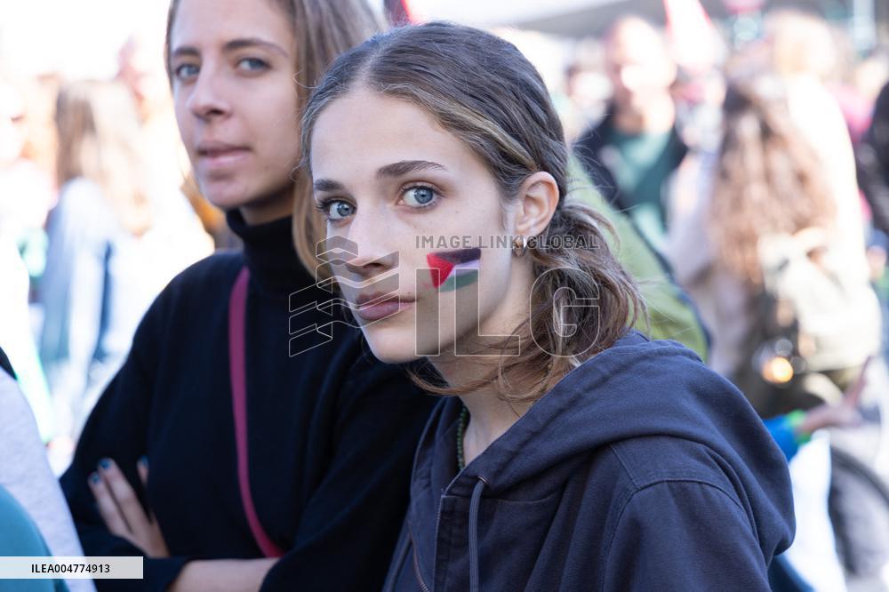 General Strike For the Global Sumud Flotilla - Roma