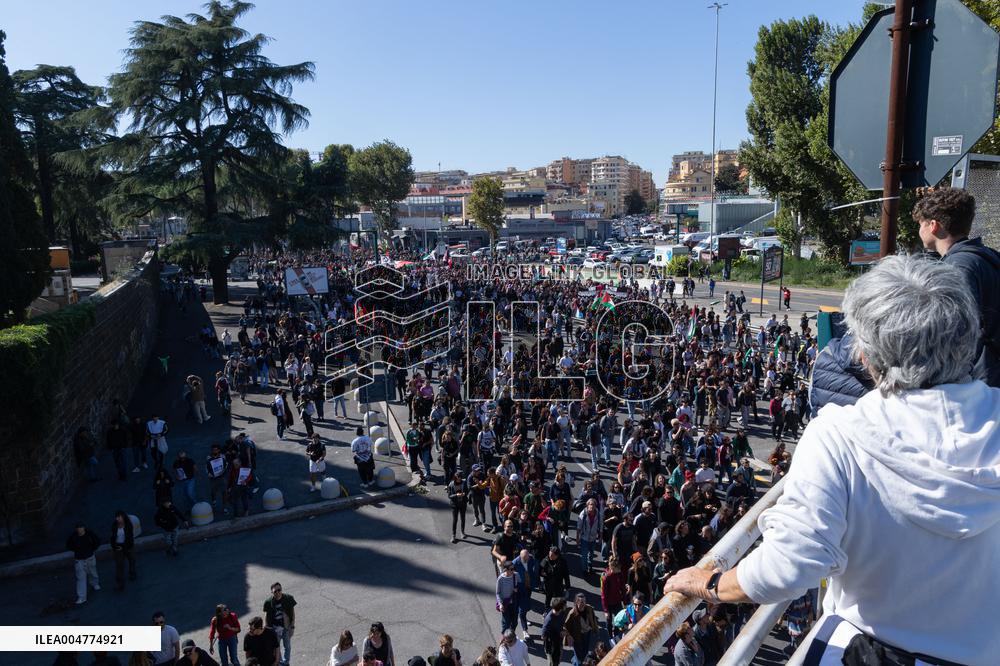 General Strike For the Global Sumud Flotilla - Roma