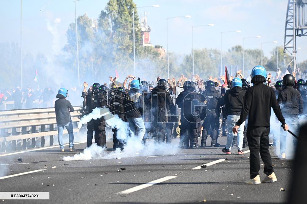 General Strike For the Global Sumud Flotilla - Bologna