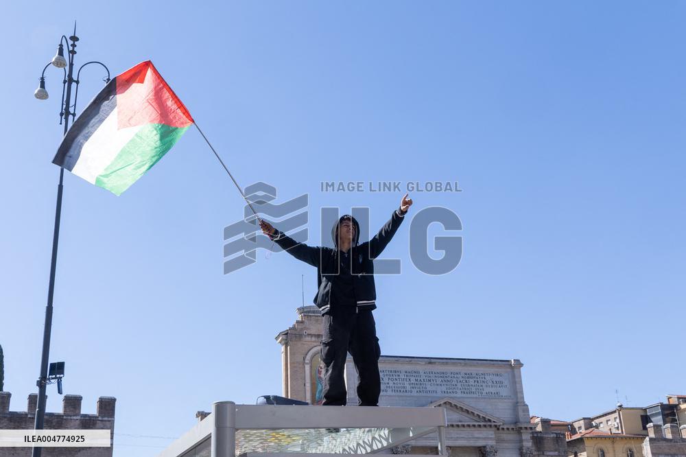 General Strike For the Global Sumud Flotilla - Roma