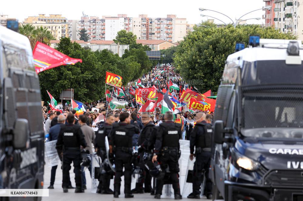 General Strike For the Global Sumud Flotilla - Palermo