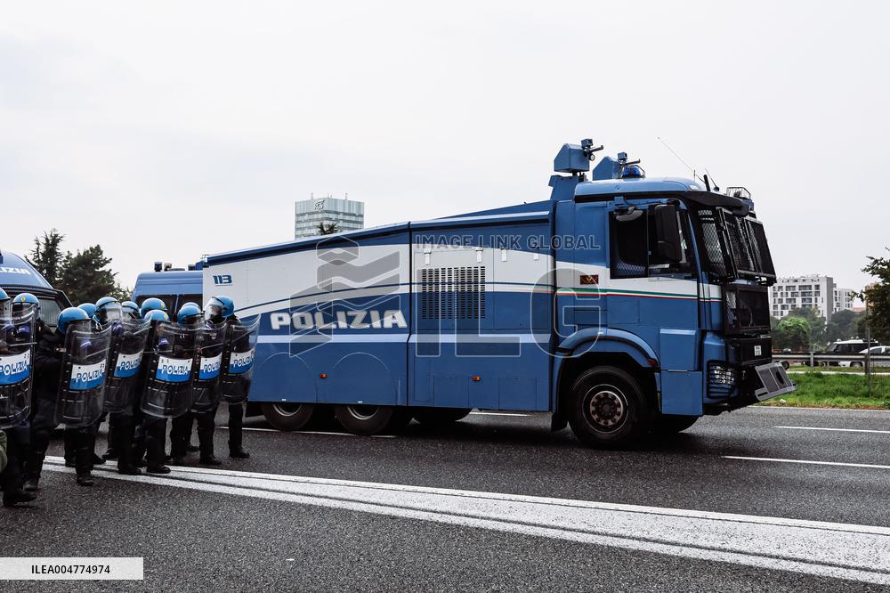 General Strike For the Global Sumud Flotilla - Milan
