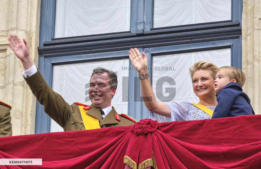 Abdication Ceremony of Luxembourg Grand Duke Henri - Balcony - Luxembourg