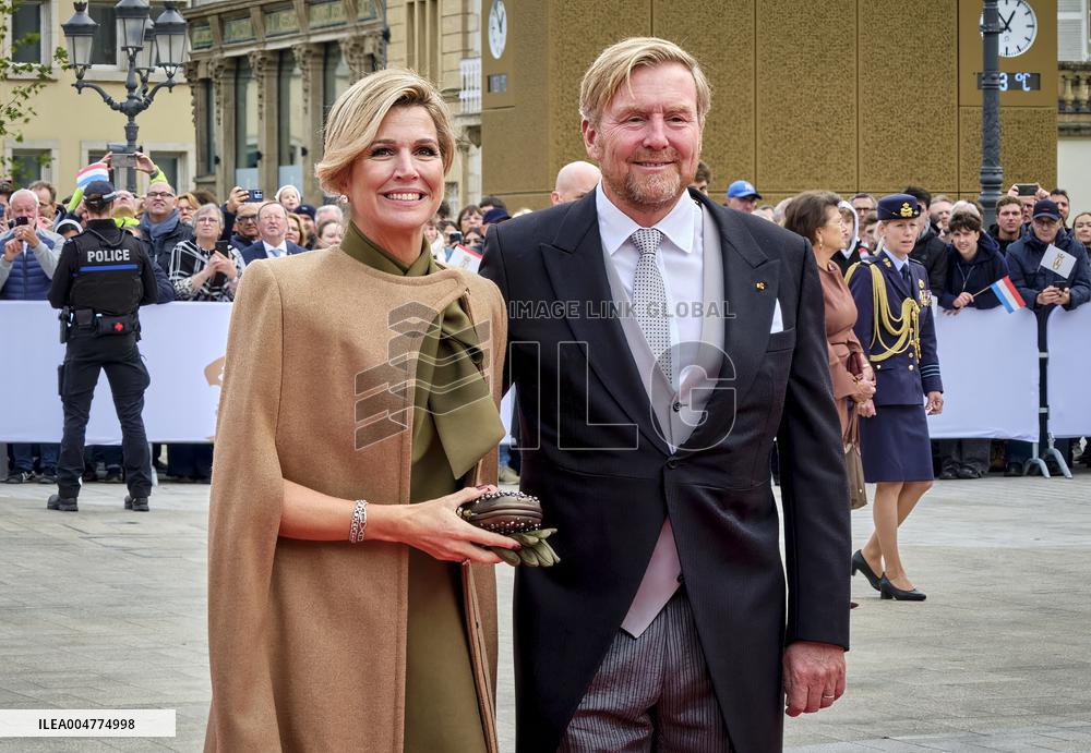 Abdication Ceremony of Luxembourg Grand Duke Henri - Luxembourg