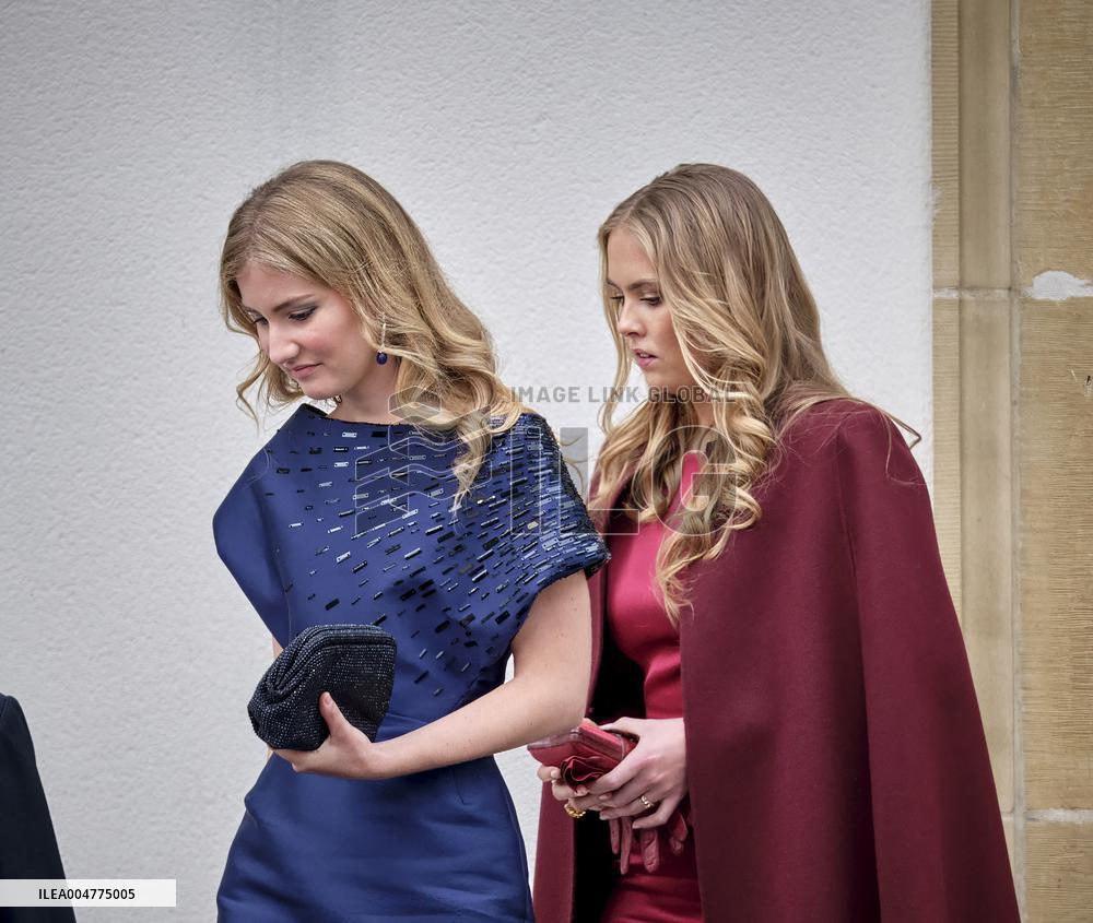 Abdication Ceremony of Luxembourg Grand Duke Henri - Luxembourg