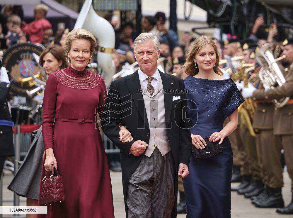Abdication Ceremony of Luxembourg Grand Duke Henri - Luxembourg
