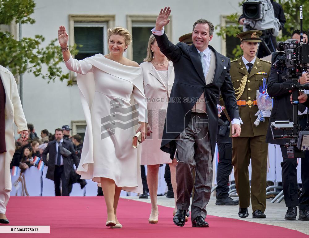 Abdication Ceremony of Luxembourg Grand Duke Henri - Luxembourg
