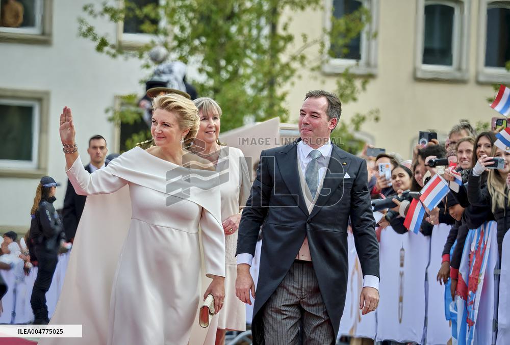 Abdication Ceremony of Luxembourg Grand Duke Henri - Luxembourg