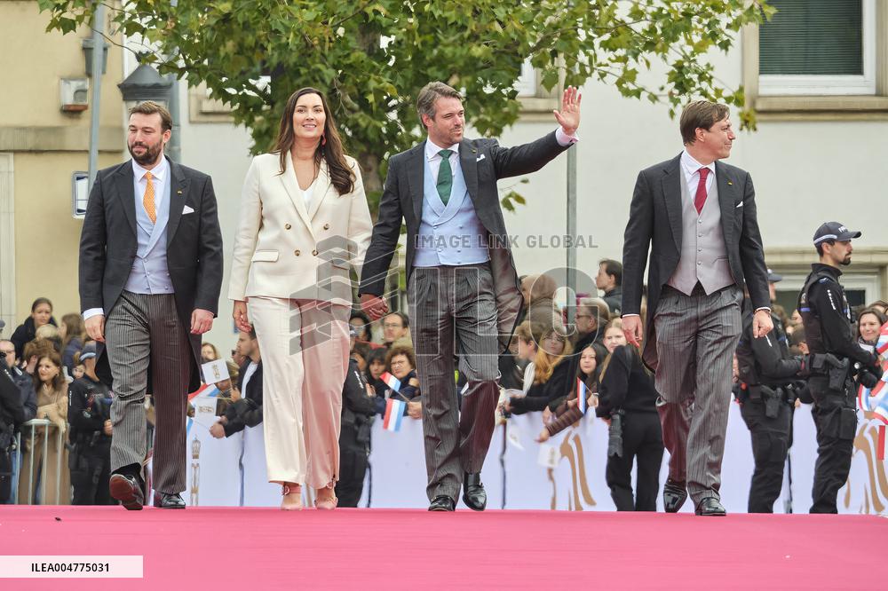 Abdication Ceremony of Luxembourg Grand Duke Henri - Luxembourg