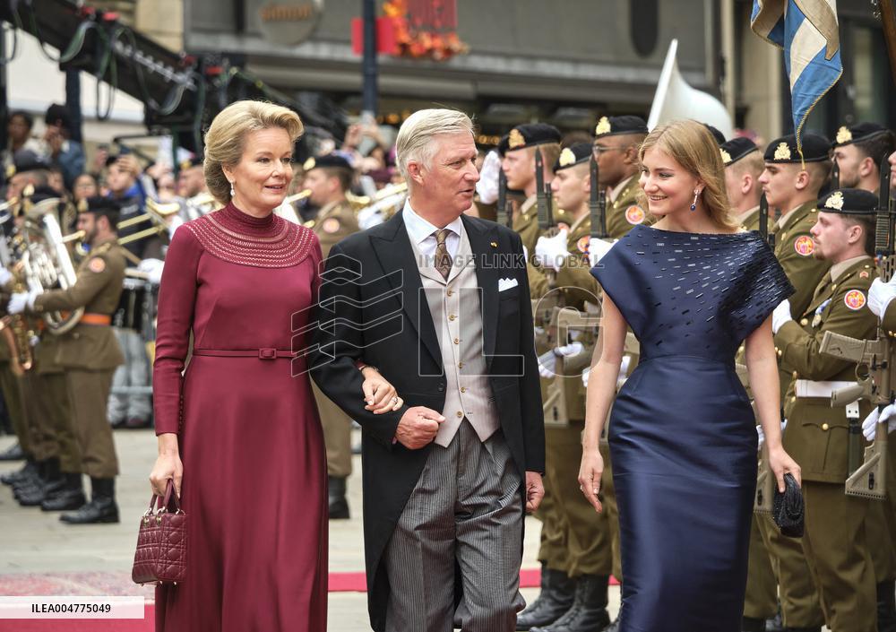 Abdication Ceremony of Luxembourg Grand Duke Henri - Luxembourg