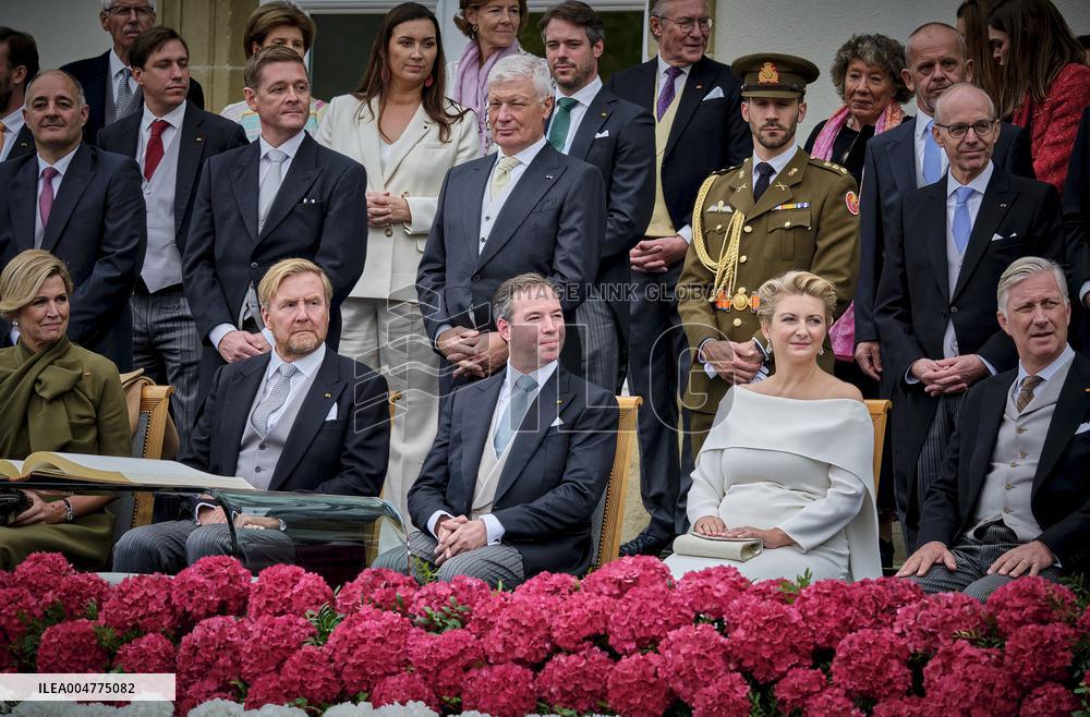 Abdication Ceremony of Luxembourg Grand Duke Henri - Luxembourg