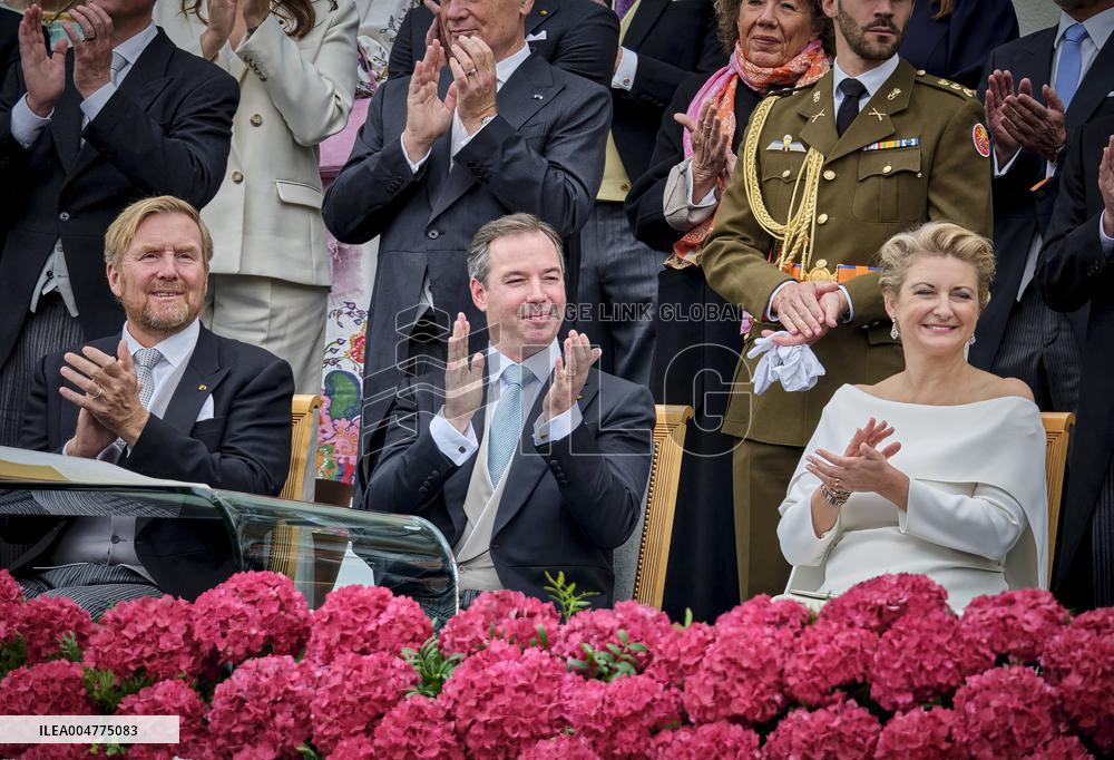Abdication Ceremony of Luxembourg Grand Duke Henri - Luxembourg