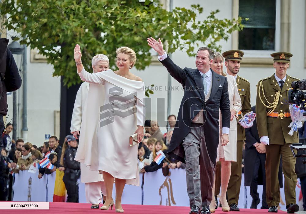 Abdication Ceremony of Luxembourg Grand Duke Henri - Luxembourg