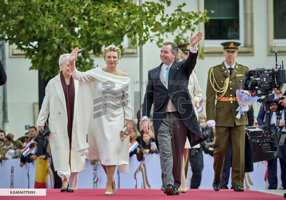 Abdication Ceremony of Luxembourg Grand Duke Henri - Luxembourg
