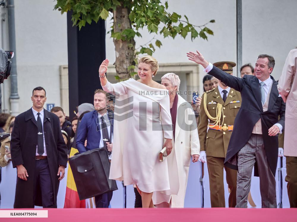 Abdication Ceremony of Luxembourg Grand Duke Henri - Luxembourg