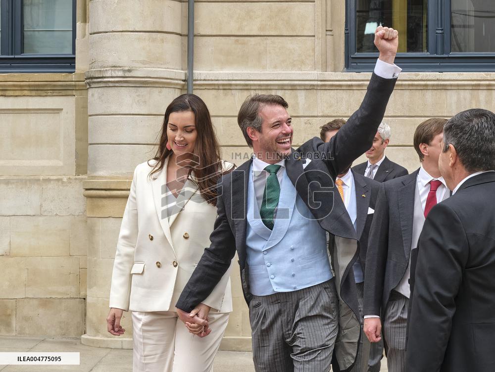Abdication Ceremony of Luxembourg Grand Duke Henri - Luxembourg