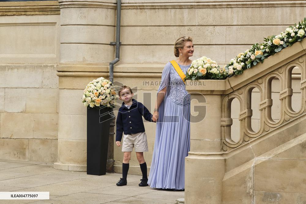 Abdication Ceremony of Luxembourg Grand Duke Henri - Luxembourg
