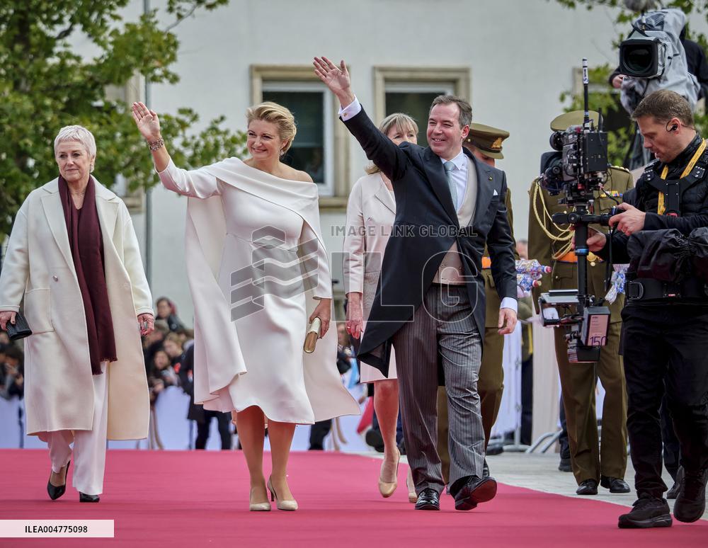 Abdication Ceremony of Luxembourg Grand Duke Henri - Luxembourg