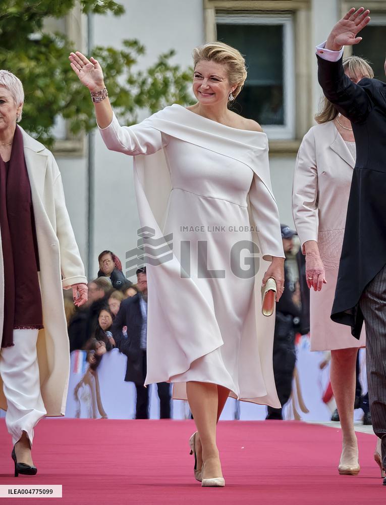Abdication Ceremony of Luxembourg Grand Duke Henri - Luxembourg