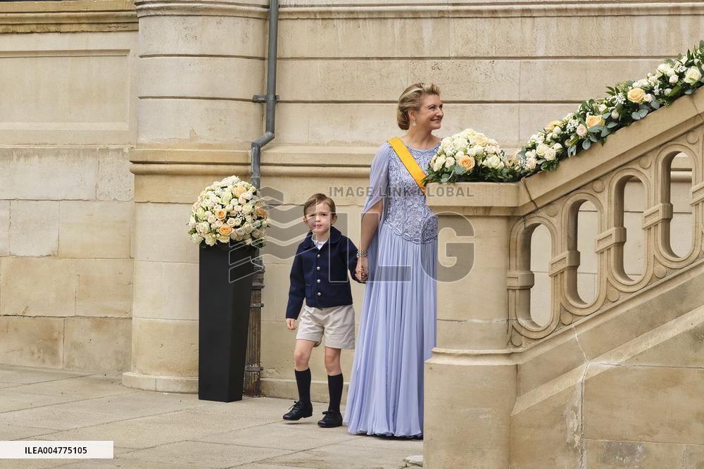 Abdication Ceremony of Luxembourg Grand Duke Henri - Luxembourg