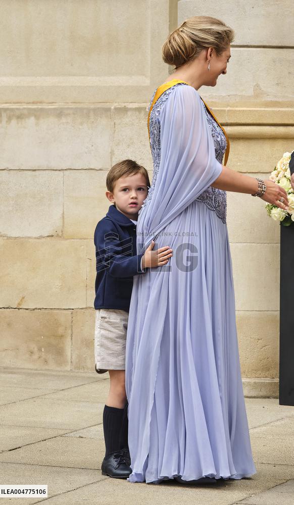 Abdication Ceremony of Luxembourg Grand Duke Henri - Luxembourg
