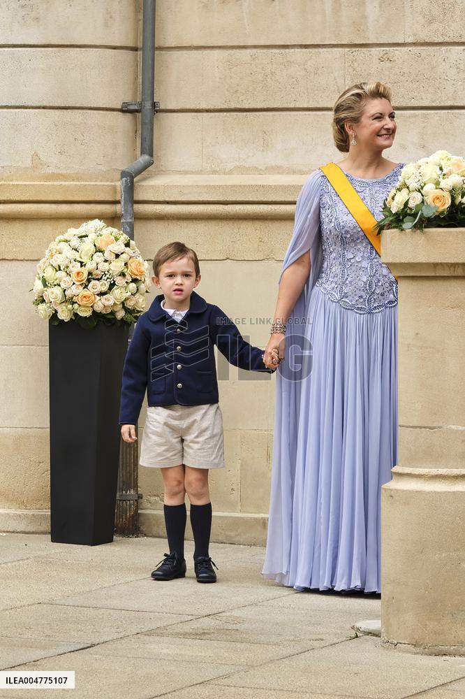 Abdication Ceremony of Luxembourg Grand Duke Henri - Luxembourg