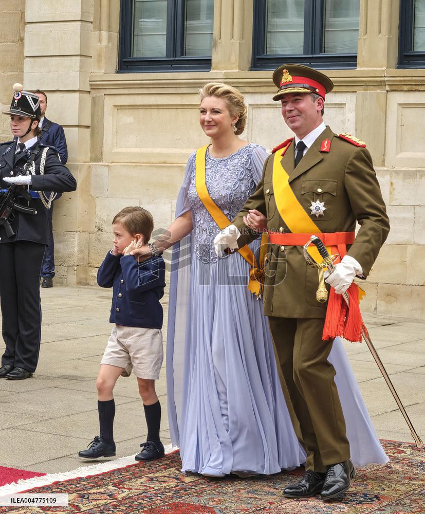 Abdication Ceremony of Luxembourg Grand Duke Henri - Luxembourg
