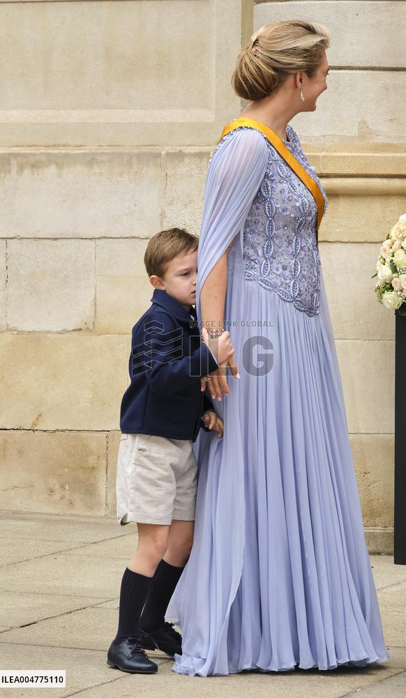 Abdication Ceremony of Luxembourg Grand Duke Henri - Luxembourg