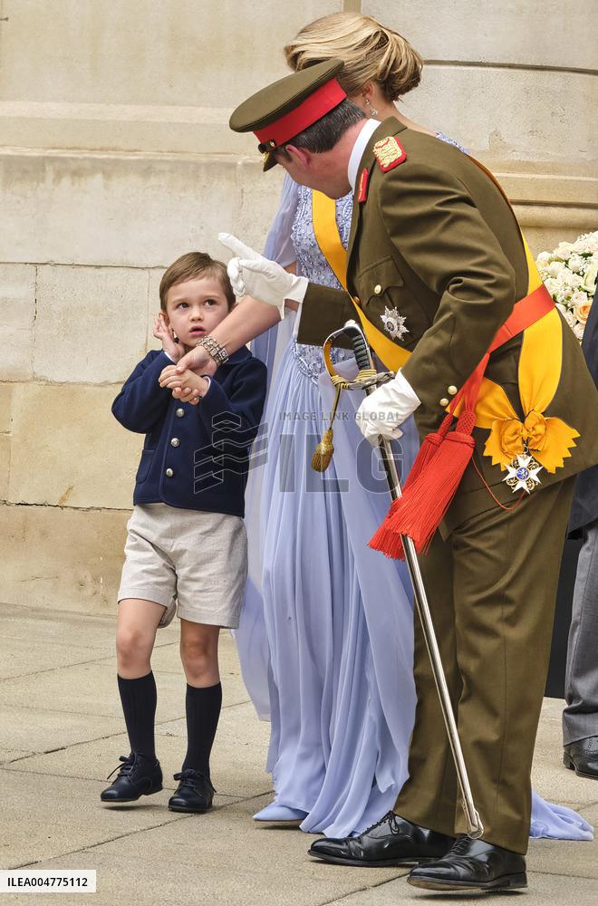 Abdication Ceremony of Luxembourg Grand Duke Henri - Luxembourg