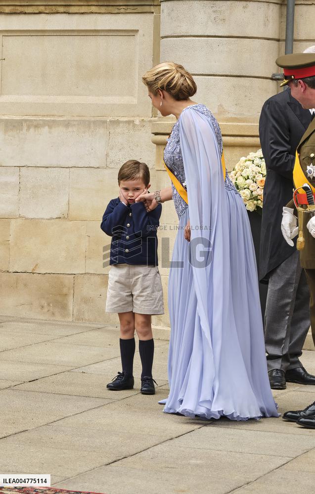 Abdication Ceremony of Luxembourg Grand Duke Henri - Luxembourg