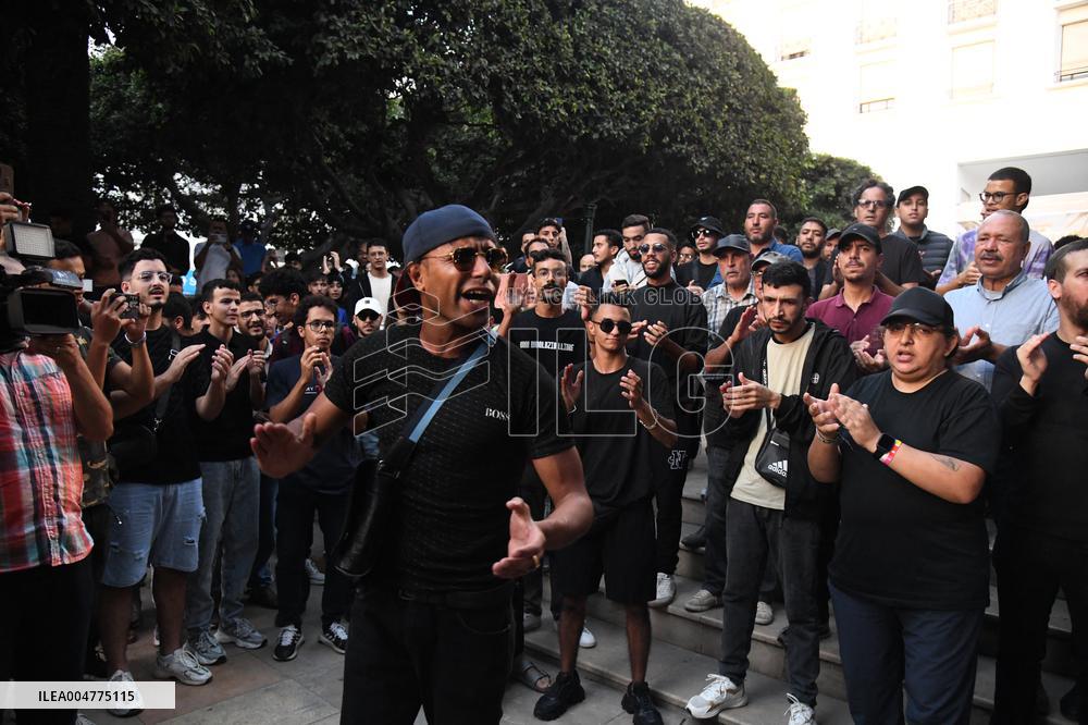 Demonstration of GenZ 212 - Rabat