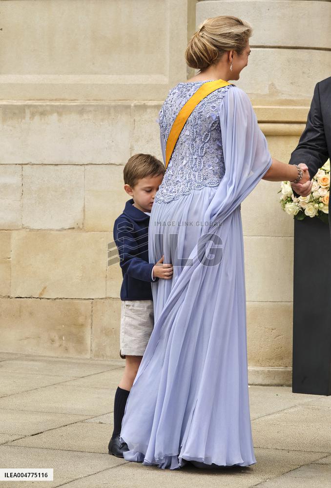 Abdication Ceremony of Luxembourg Grand Duke Henri - Luxembourg