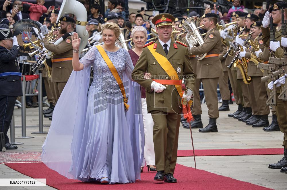 Abdication Ceremony of Luxembourg Grand Duke Henri - Luxembourg