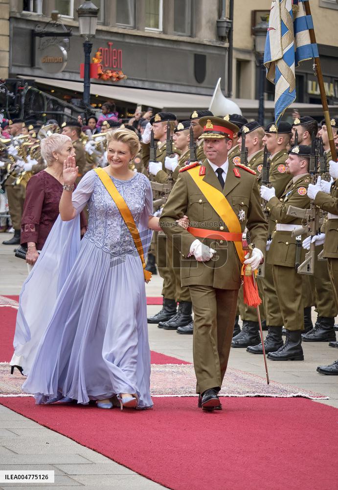 Abdication Ceremony of Luxembourg Grand Duke Henri - Luxembourg