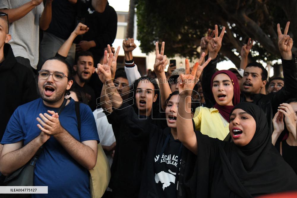 Demonstration of GenZ 212 - Rabat