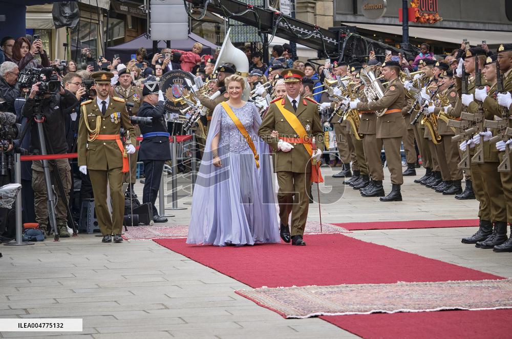 Abdication Ceremony of Luxembourg Grand Duke Henri - Luxembourg