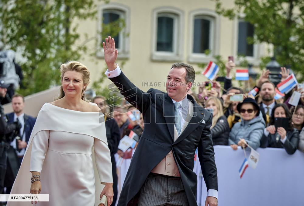 Abdication Ceremony of Luxembourg Grand Duke Henri - Luxembourg